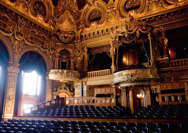 The beautiful opera house of Monte Carlo is designed by French Charles Garnier (Photo Grisoni/Monte Carlo Opera)