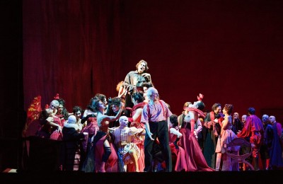 Rigoletto, Magri. Stoyanov. Foto Alfredo Falvo-Contrasto