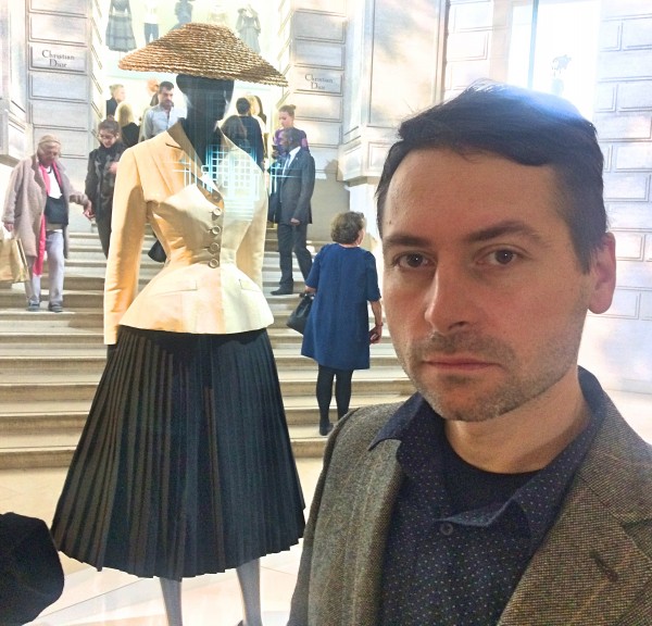 Tomas Bagackas and New look at the Dior exposition 2017
