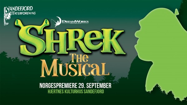 Shrek - the musikal på Hjertnes Kulturhus til og med 15. Oktober.