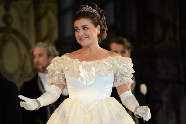  Bartoli is Cinderella, finding her prince. Photo: Alain Hanel. 